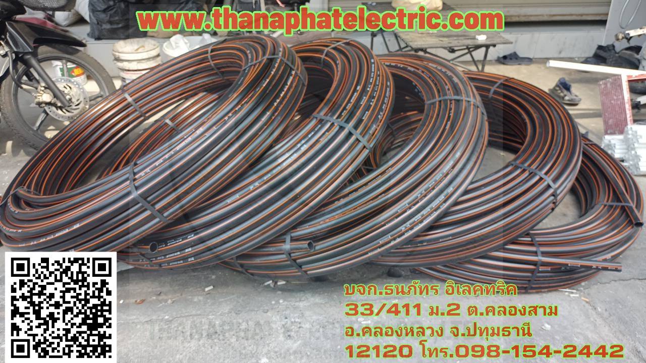 จำหน่ายอุปกรณ์ท่อ HDPE  ท่อไฟ TGG (ท่อร้อยสายไฟ) ยี่ห้อ TGG บริษัท ธนภัทร อิเลคทริค จำกัด รูปที่ 6