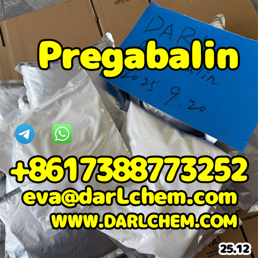 pregabalin crystals powder 148553-50-8 Chemical Best Quality and High Purity Ethyl Ester Sulfate รูปที่ 3