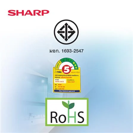 เครื่องทำน้ำร้อน เครื่องทำน้ำอุ่น SHARP HOT HOT 4500 วัตต์ สีขาว  รูปที่ 2