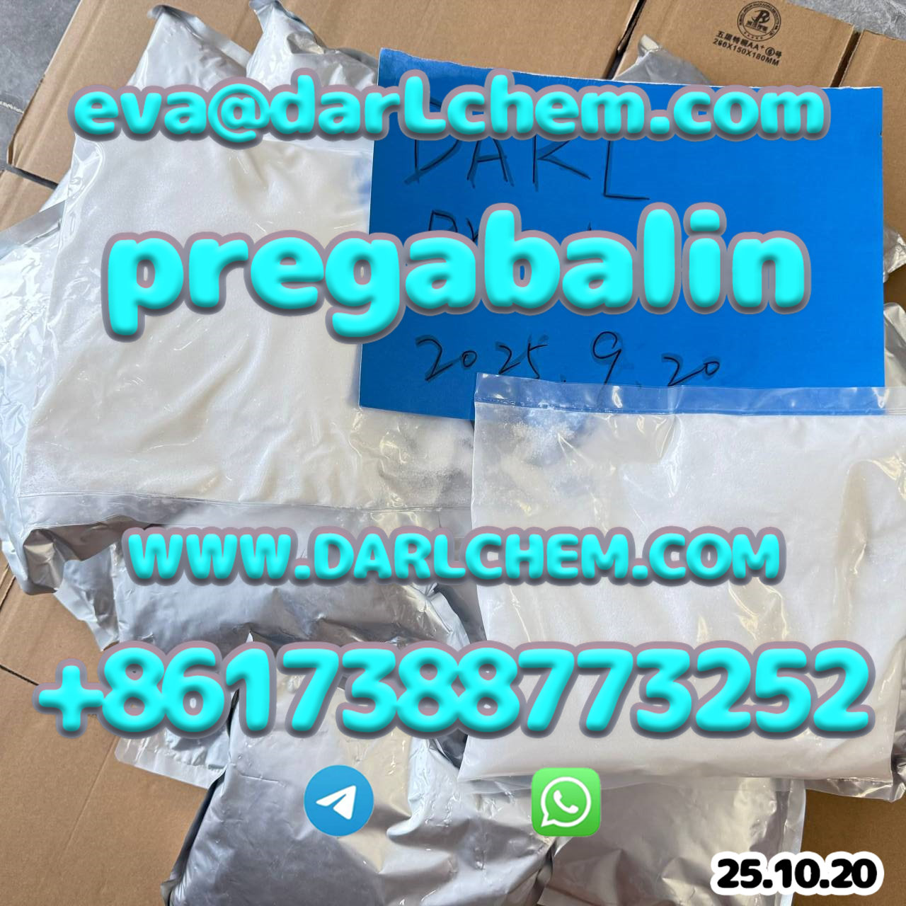 Top Quality pregabalin crystals powder 148553-50-8 Pharmaceutical raw crystals  รูปที่ 3