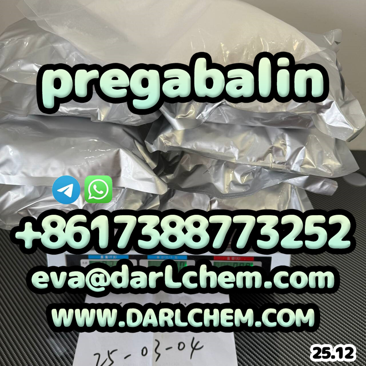 pregabalin crystals powder 148553-50-8 Salt C8H172 รูปที่ 3
