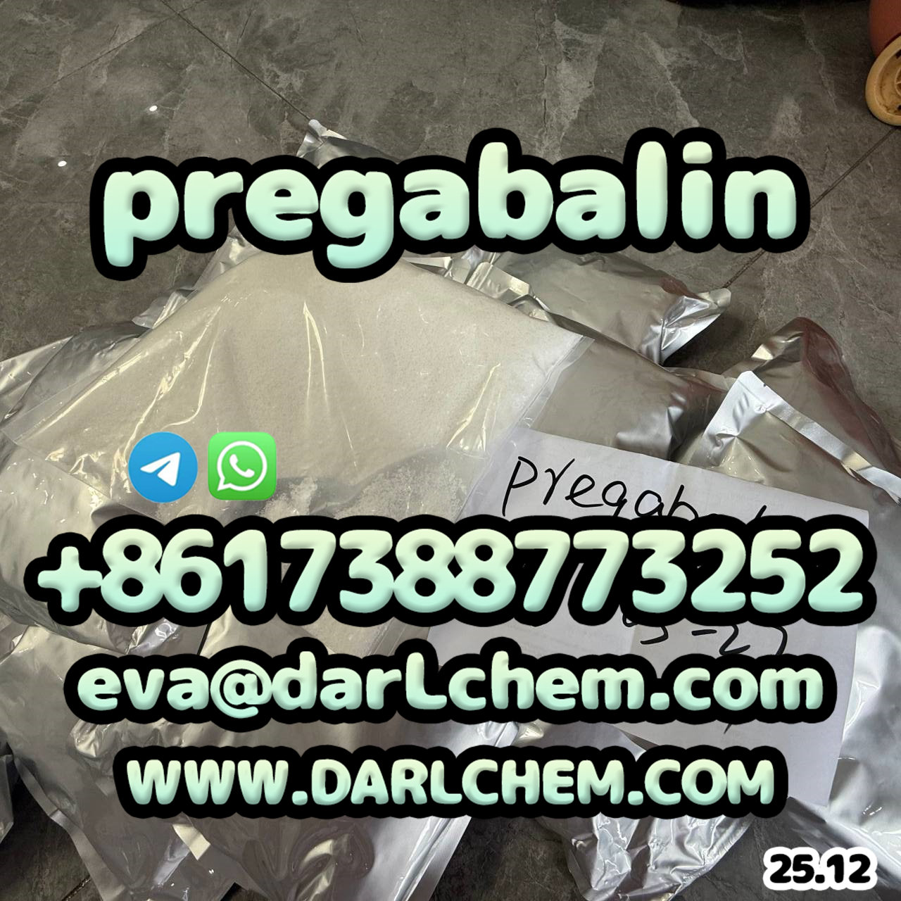 pregabalin crystals powder 148553-50-8 raw Materials Pharmaceutical Intermediates Salt API 99% Pruity รูปที่ 5