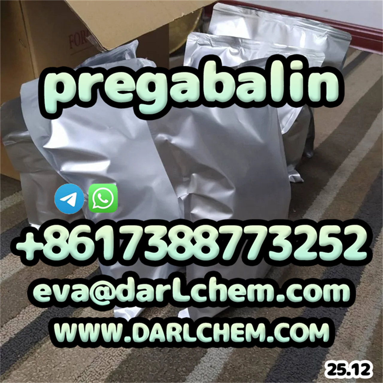 pregabalin crystals powder 148553-50-8 raw Materials Pharmaceutical Intermediates Salt API 99% Pruity รูปที่ 3