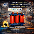 Top 10 Cast Resin Transformer Manufacturer & Supplier Delhi NCR