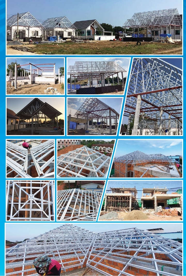จำหน่าย – ติดตั้ง กระเบื้อง โครงหลังคา ถอดแบบแจ้งราคาฟรี  รูปที่ 5