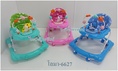 รถหัดเดินเด็ก รถวงกลม โลมา-6627 ปรับระดับได้มีดนตรี.-