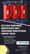 Cast Resin Transformer Manufacturers India | Transformer Manufacturers Company Punjab