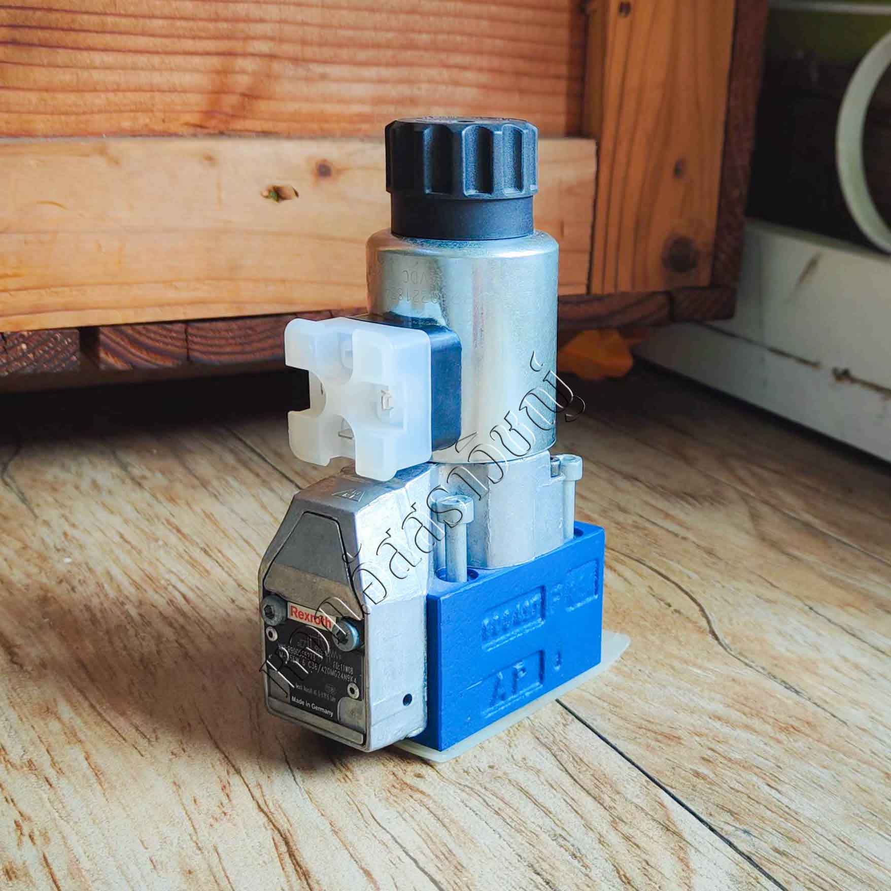 โซลินอยด์วาล์วไฮดรอลิค แบบPOPPET Rexroth M-3SEW Series รูปที่ 3
