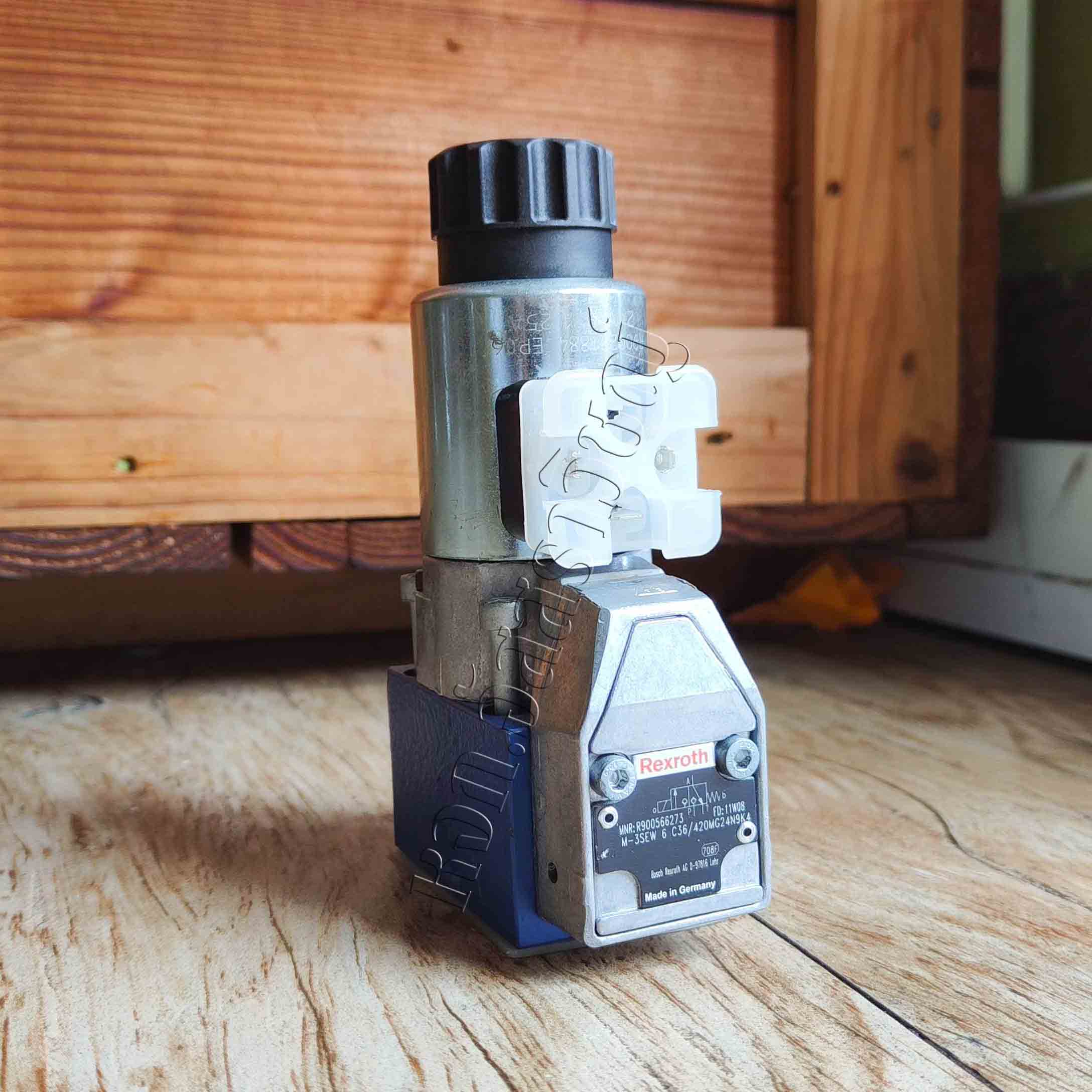 โซลินอยด์วาล์วไฮดรอลิค แบบPOPPET Rexroth M-3SEW Series รูปที่ 4
