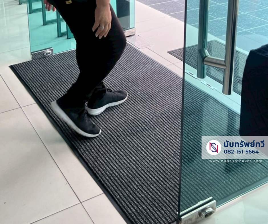 พรมดักฝุ่นซับความชื้น พรม3M พรมดักฝุ่นไวนิล พรมดักฝุ่นวางหน้าอาคาร  รูปที่ 4