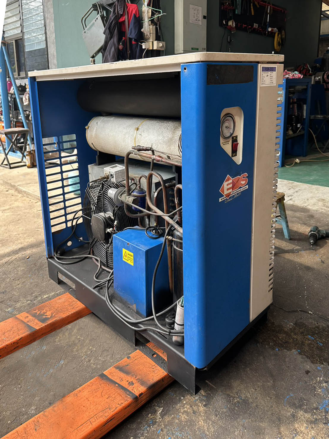 air dryer 50 hp เครื่องทำลมแห้ง 50 แรงม้า แอร์ไดร์เออร์ แอร์ดรายเออร์มือสอง รูปที่ 3