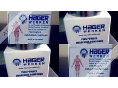 Hager Werken embalming powder in Lusaka Zambia+27 63 480 9853  รูปที่ 4
