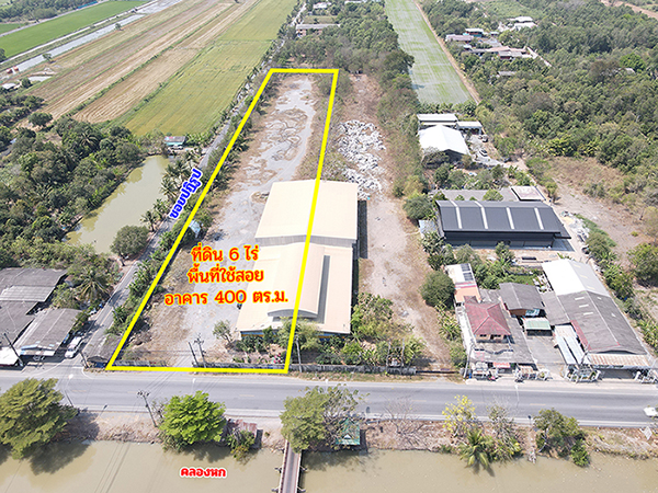 ให้เช่าที่ดินพร้อมสำนักงานและอู่รถเมล์ บนที่ดิน 6 ไร่ คลองหก ปทุมธานี รูปที่ 4