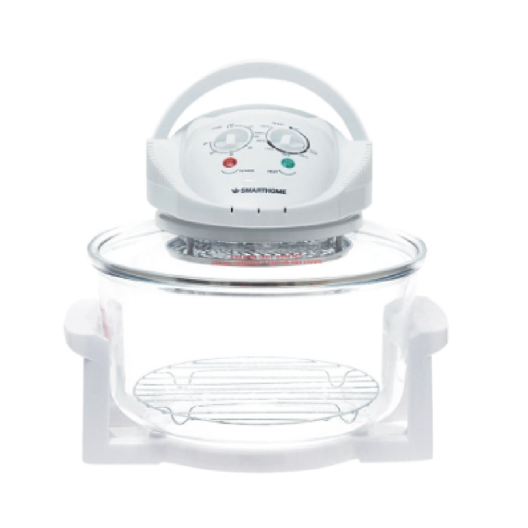 หม้ออบลมร้อนHot air ovenอบไก่ เตาอบลมร้อนโถแก้ว12ลิตรSMARTHOME  รุ่น MV-009.- รูปที่ 3