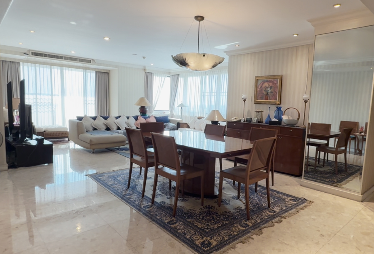 ขายคอนโดหรูริมแม่น้ำ riverine Place1 ห้องใหญ่ 233.96 ตร.ม. วิวพาโนรามา ที่จอดรถส่วนตัว 4 คัน สังคมคุณภาพ  รูปที่ 3