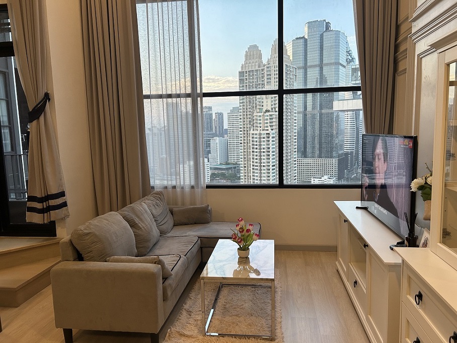 For Rent Duplex Luxury @ Knightsbridge Prime Sathorn รูปที่ 3