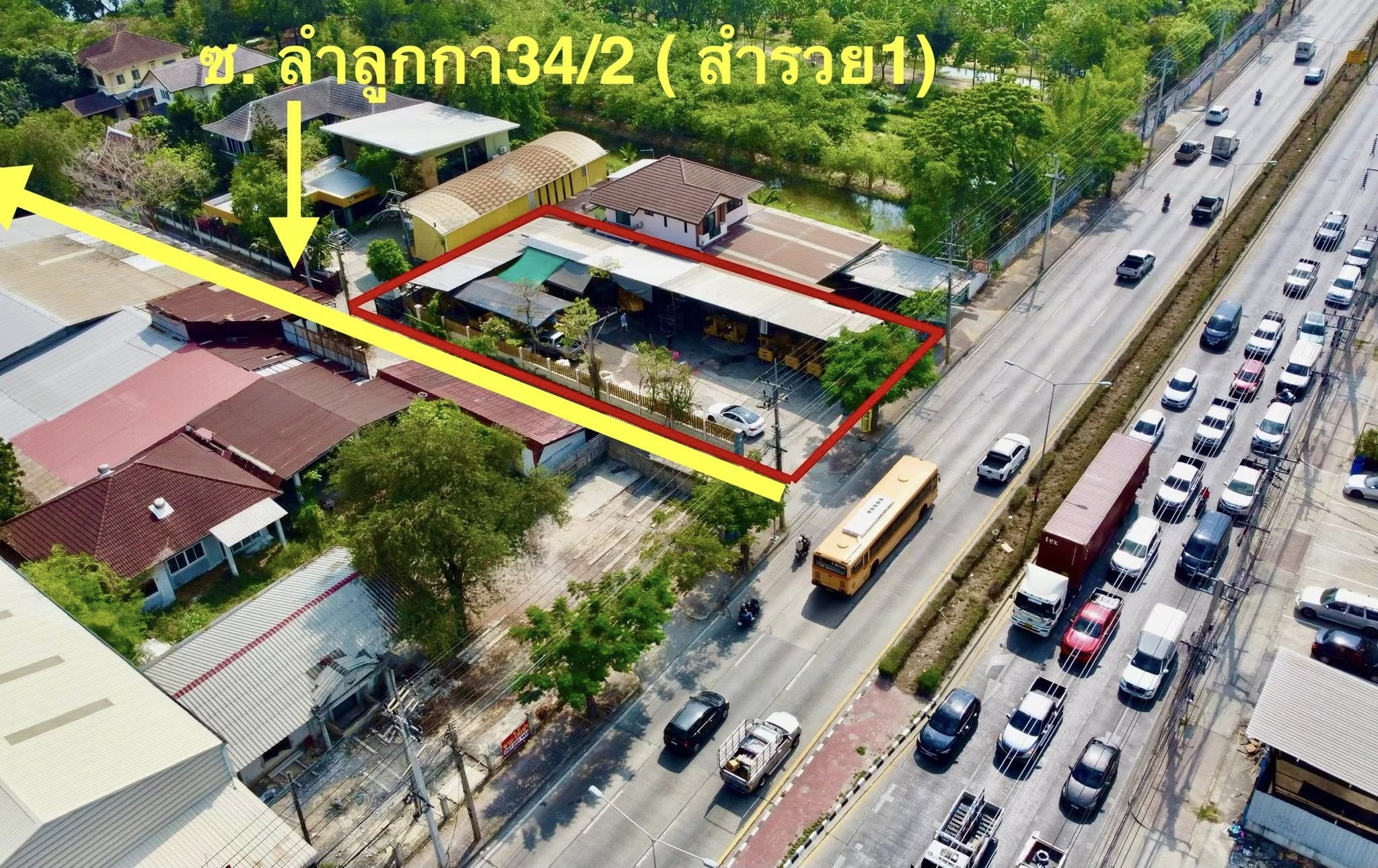 ให้เช่าที่ดิน ระยะยาว ติดถนน ลำลูกกา 180 ตร.ว. รูปที่ 5