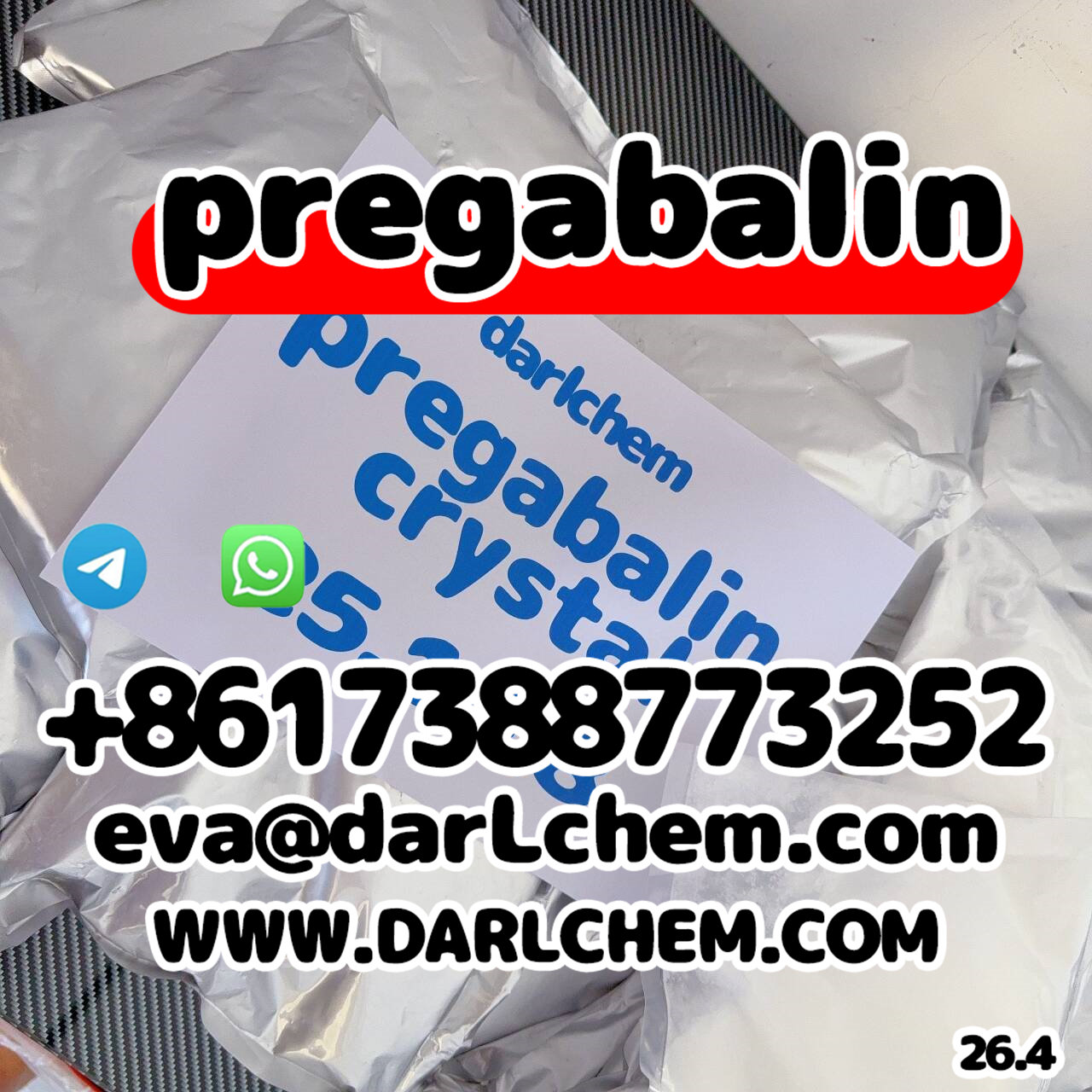 API 98% Pregabalin CAS 148553-50-8 raw material Pregabalin powder รูปที่ 4