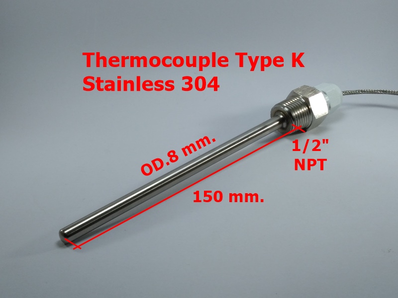 จำหน่าย Thermocouple Type K SS316 ราคาถูก  รูปที่ 2