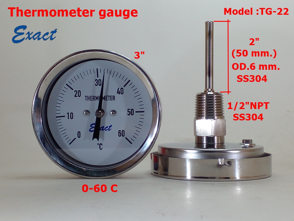 Exact Thermometer Gauge, Temp Gauge ราคาถูก รูปที่ 3