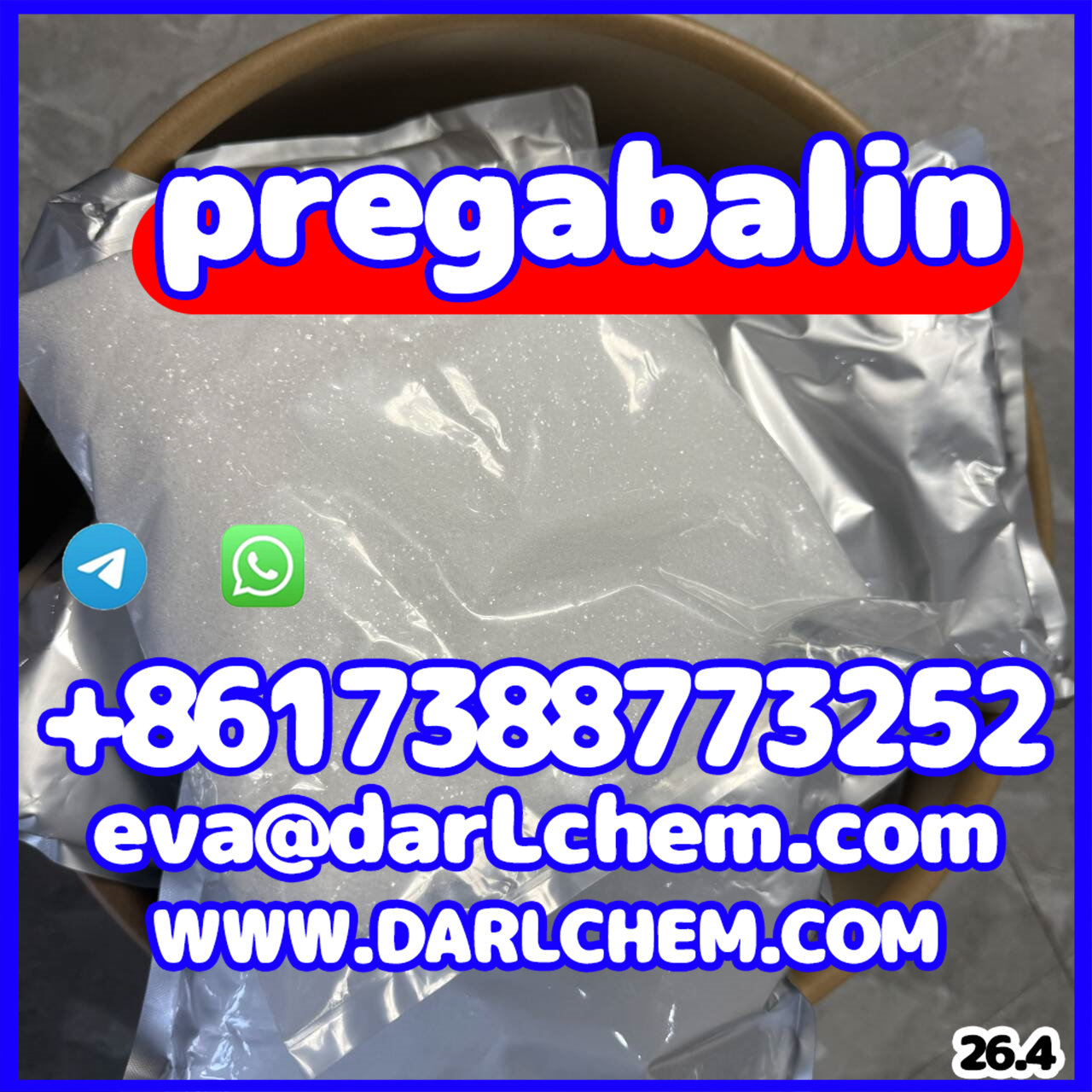 Factory Supply 99.9% purity Pregabalin Powder CAS: 148553-50-8 fast delivery Pregabalin รูปที่ 5