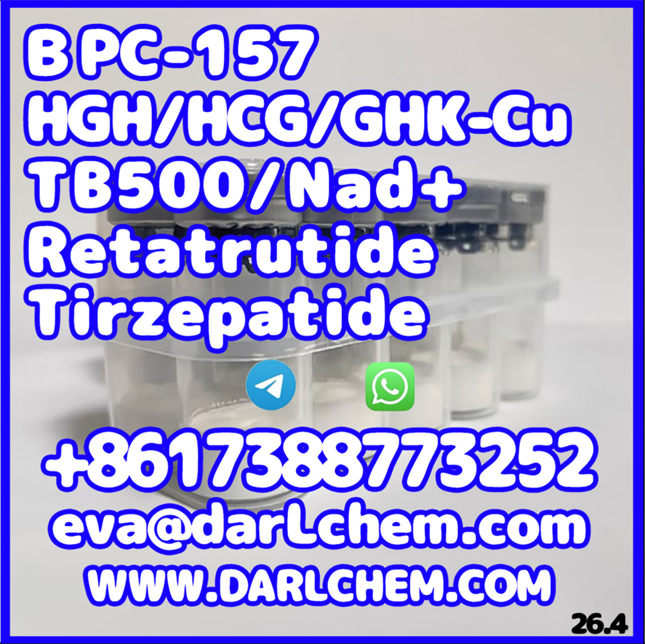 High Qualityoral Tirzepatide peptides Injections 2023788-19-2 Door to Door รูปที่ 3