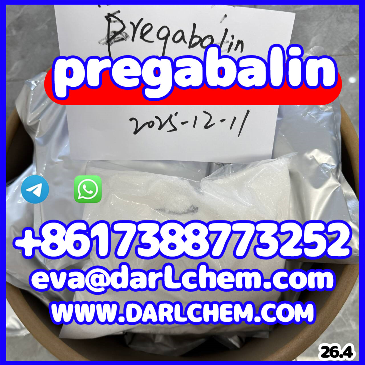 factory supply Pregabalin powder 148553-50-8 99% รูปที่ 5
