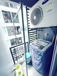 เครื่องใช้ไฟฟ้าครบ S9 Condo ค.ซักผ้า ตึกA ชั้น4 25ตร.ม. ห้อง Studio ถ.ราชพฤกษ์  MRTบางรักใหญ่ รัตนาธิเบศ 1น้ำ 