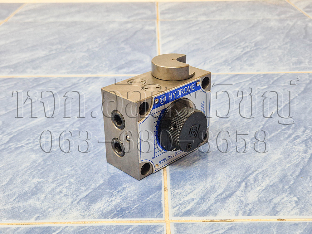 วาล์วควบคุมอัตราการไหล FKC-G03-AL8 รูปที่ 3