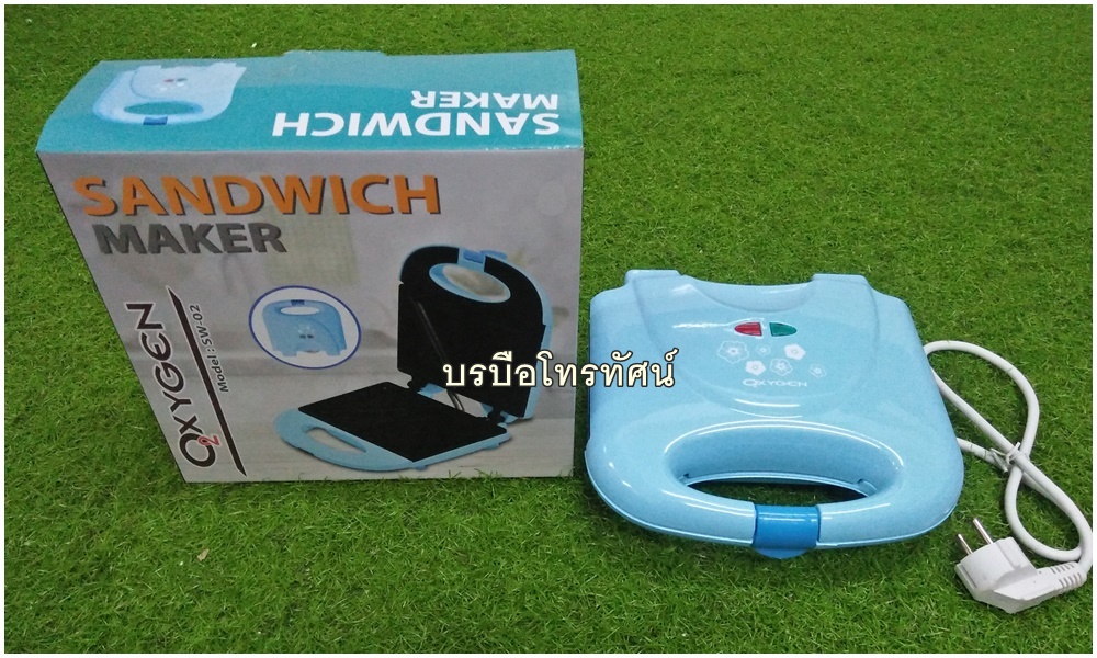 เครื่องทำแชนวิช เครื่องอบแซนวิช Oxygen รุ่น SW-02 รูปที่ 2
