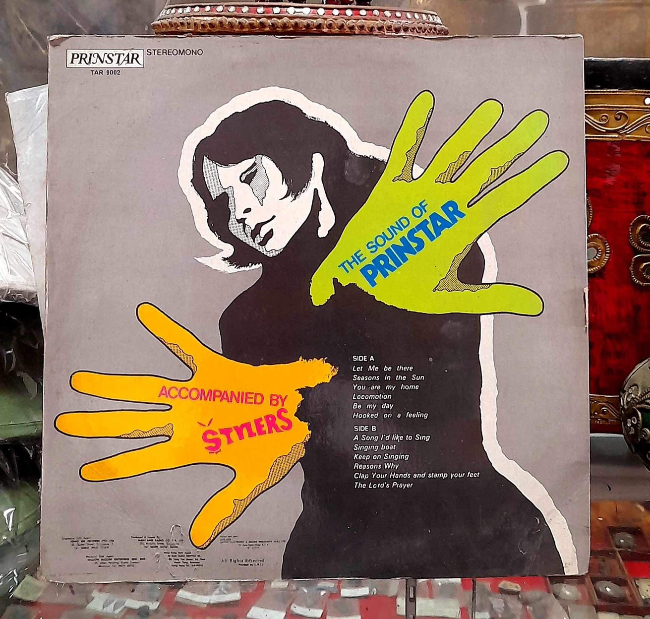 แผ่นเสียงเพลงของ Prinstar ชื่อ The Sound of Prinstar บรรเลงโดย The Stylers รูปที่ 3