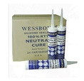 ซิลิโคนยาแนวป้องกันเชื้อรา ซิลิโคนยาแนวฟู้ดเกรด Wessbond Silicone Neutral