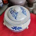 รูปย่อ โถกระปิลายคราม เครื่องลายครามโบราณจากจีน ลายดอกไม้ ขนาด8นิ้ว ใบใหญ่ มีฝาปิด รูปที่2