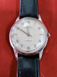 นาฬิกาข้อมือวินเทจ Elgin รุ่น Self-Winding 17Jewels หน้าปัดสีครีม 34mm
