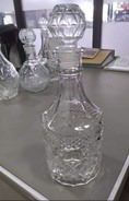 ขวดแก้วคริสตัล ทรงสูง คอยาว ขนาด1000ml ขวดใส่เหล้า ขวดใส่วิสกี้