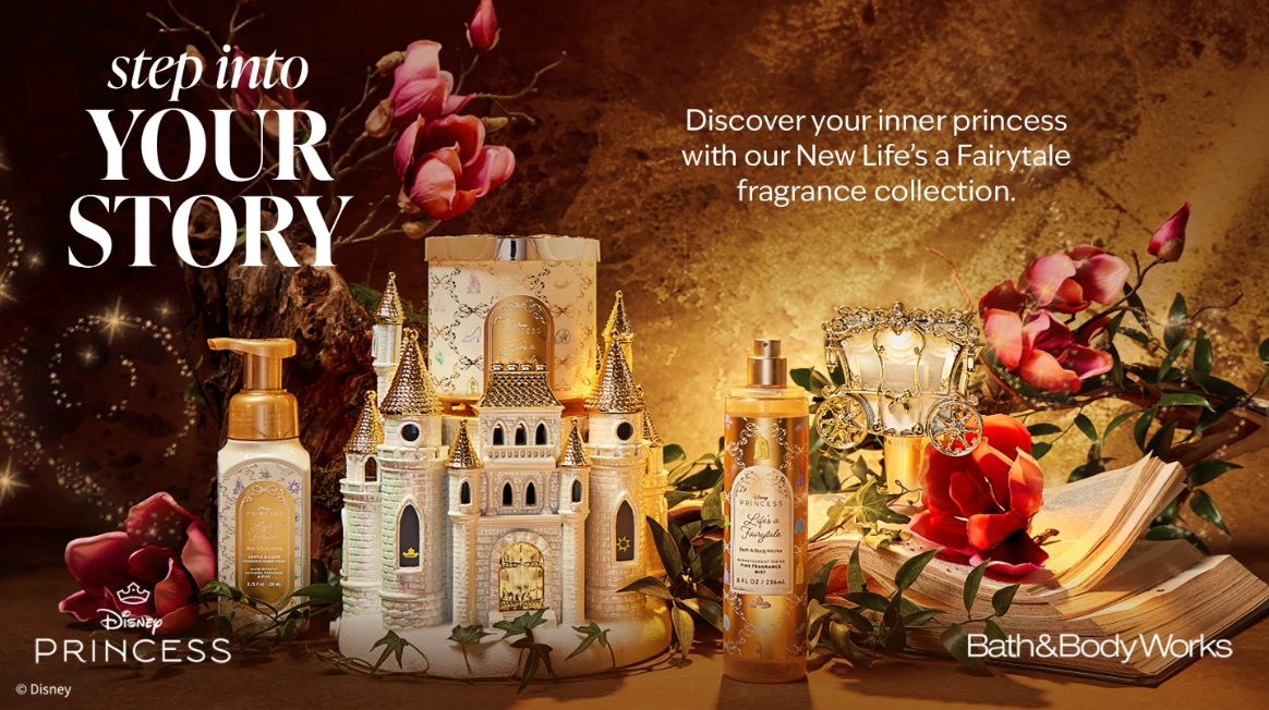 Bath & Body Works; DISNEY PRINCESS 2026 Fine Fragrance Mist 236 ml ช้อปไทย ป้ายไทย+ถุงช็อป รูปที่ 4