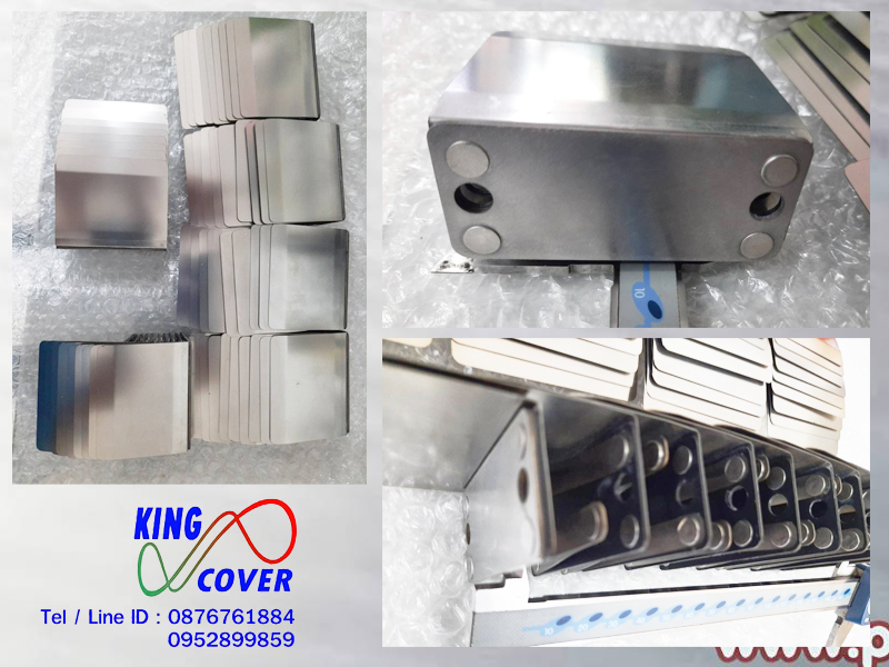 Aluminum curtain ม่าน อลูมิเนียมสำหรับเครื่องจักร รูปที่ 3