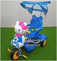 รถสามล้อเด็กมีที่เข็น-ร่มดนตรี คิตตี้-201.-