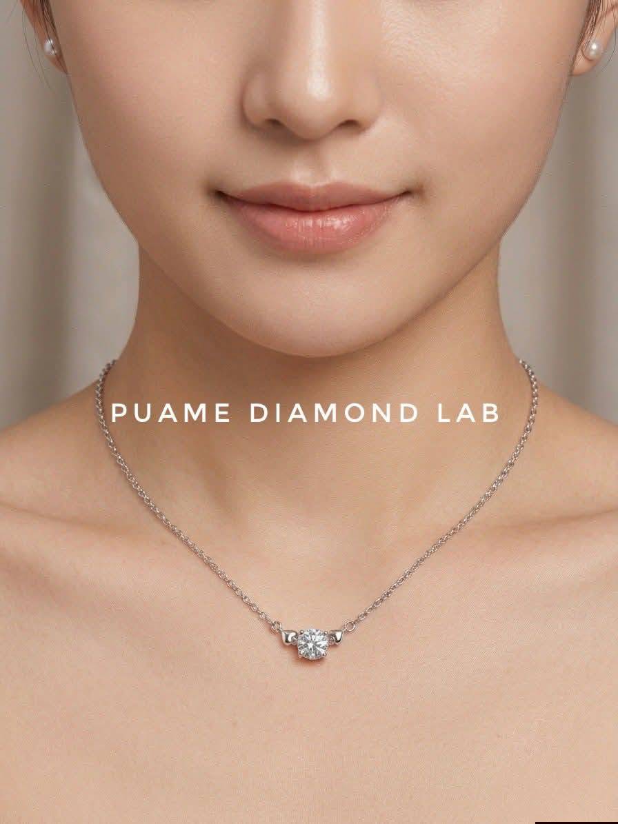 สร้อยเพชร ดีไซน์ทันสมัย ราคาสบายกระเป๋าใส่ได้ทุกวันมีใบรับประกันสินค้าที่ปุอามี่ Diamond Lab Rama2(095-8894732) รูปที่ 3