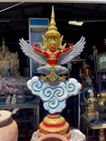 พญาครุฑ ตั้งบูชา สูง135ซม รูปหล่อพญาสุบรรณ องค์ลอย พิมพ์เทพบุตร