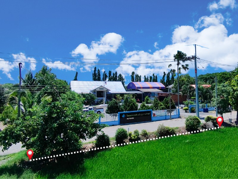 ขายที่ดิน 7-2-8 ไร่ ตรงข้ามอนามัยหนามแดง ใกล้วัดหนามแดง จ.ฉะเชิงเทรา รูปที่ 3