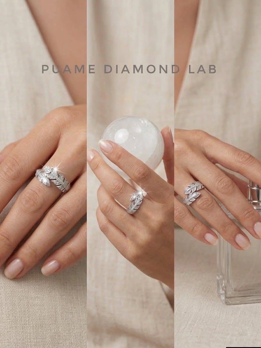 แหวนเพชร ดีไซน์สวยทันสมัย ราคามิตรภาพ พร้อมใบรับประกันที่ปุอามี่ Diamond Lab Rama2(095-8894732) รูปที่ 3