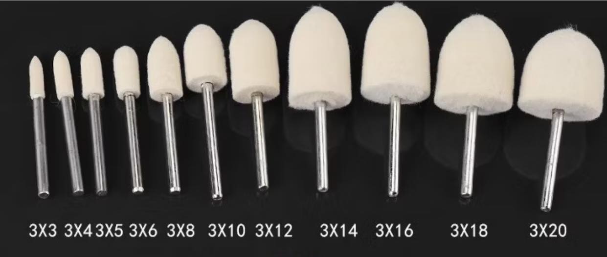 ลูกขัดสักหราดแกน3 MM  TEL:0629655191 รูปที่ 5
