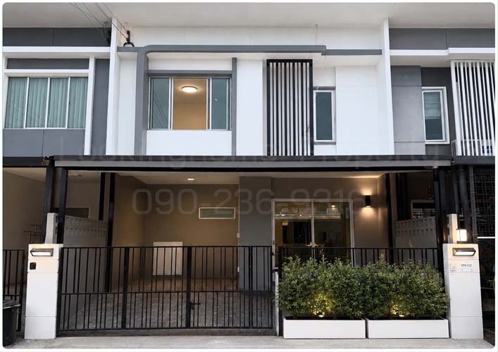 Th-129 : ทาวน์โฮม 2 ชั้น 18 ตร.วา ม.พฤกษาวิลล์ รามอินทรา-พระยาสุเรนทร์ ซ.สุเหร่าคลองหนึ่ง13 คลองสามวา รูปที่ 2