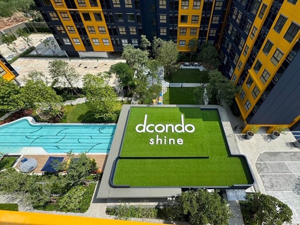 Dcondo Shine Rangsit คอนโด ใกล้ ม.ธรรมศาสตร์ พร้อมอยู่ แต่งครบ โทร 065-4496399 รูปที่ 3