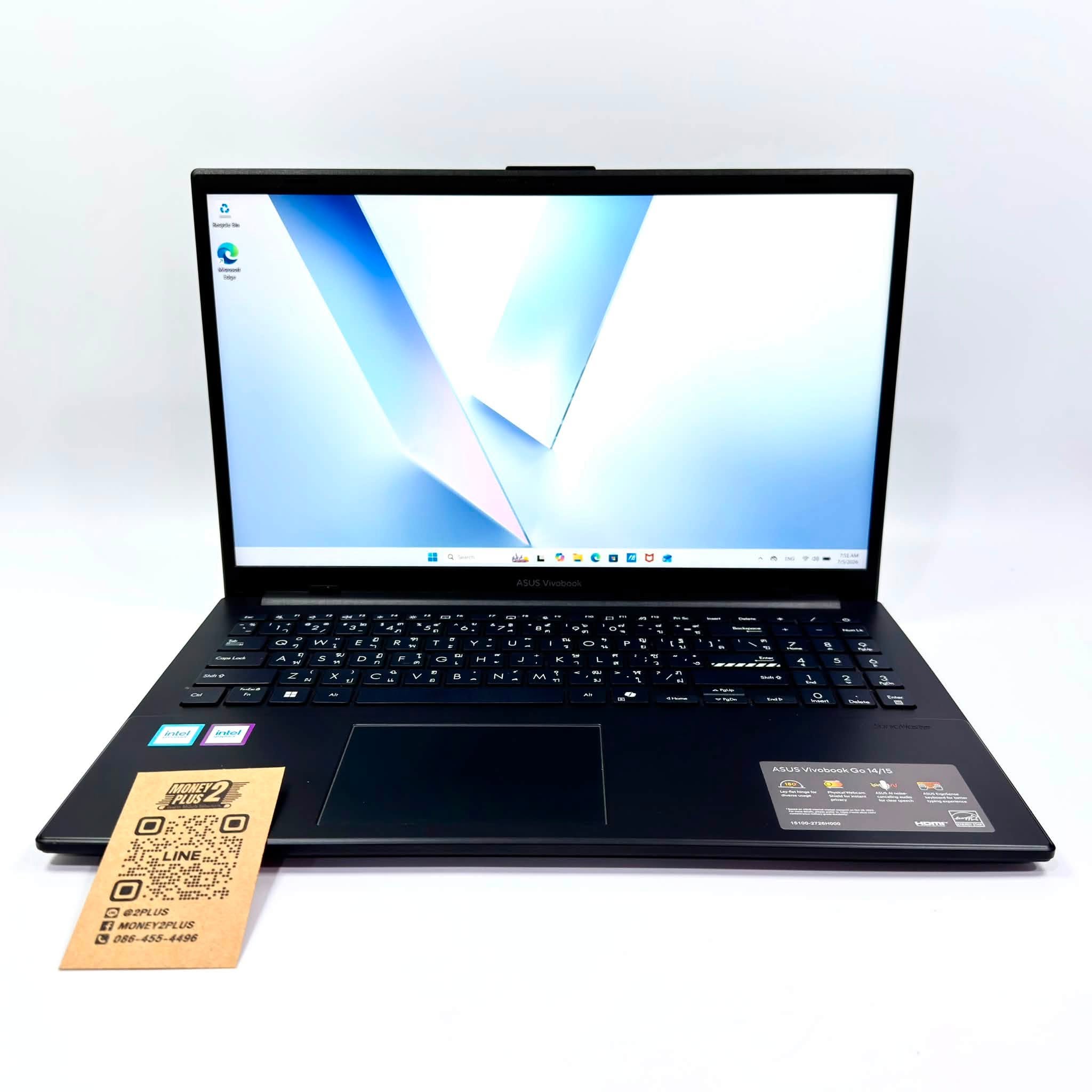 [ขาย] ASUS Vivobook Go 15 E1504TA ประกันศูนย์ถึงปี 2028 by Money2Plus รูปที่ 2