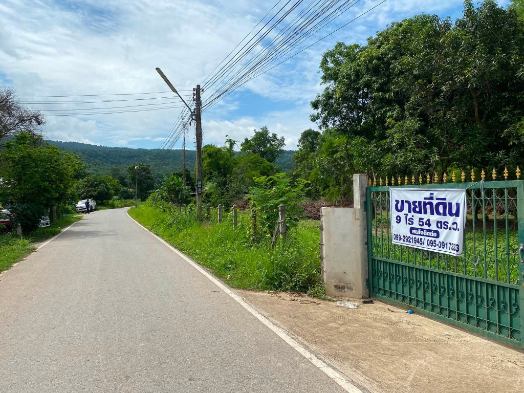 ขายถูมาก!! ที่ดิน 9ไร่กว่า ติดถนน วิวภูเขา บรรยากาศดี ทำเลทอง อ.วังทอง จ.พิษณุโลก ใกล้ตลาดวังทอง 2 กม. รูปที่ 5