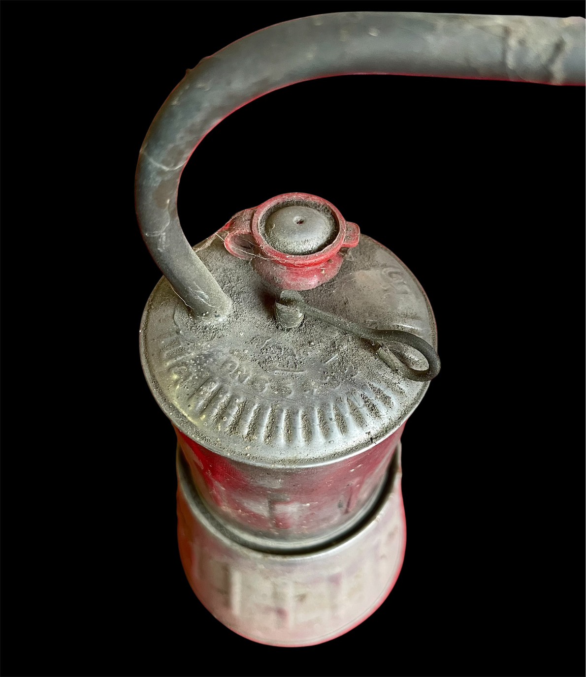 ตะเกียงโบราณ ตะเกียงแก๊สก้อน Carbide Lamp แบบดั้งเดิม อายุหลายสิบปี รูปที่ 5