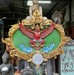 รูปย่อ ซุ้มพญาครุฑ ขนาด1เมตร แขวนผนัง รูปหล่อพญาครุฑ พิมพ์เทพบุตร รูปที่5