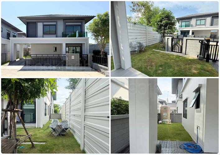 H-124 : บ้านหลังริม 2 ชั้น 55.1 ตร.วา บริทาเนีย บางนา-ศรีวารี ถ.ศรีวารี สมุทรปราการ รูปที่ 3